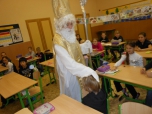 Mikuláš,anděl a čert ve 3.B